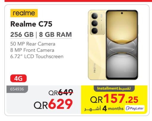 REALME available at Jarir Bookstore  in Qatar - Al Khor