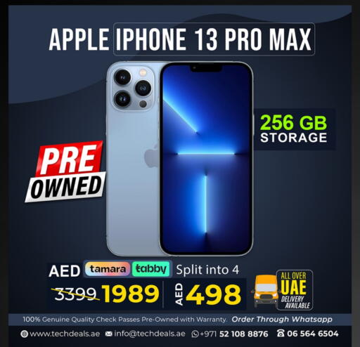 APPLE iPhone 13 available at TechDeals Electronics Trading in UAE - Dubai