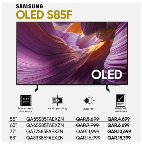 SAMSUNG OLED TV available at Techno Blue in Qatar - Al Khor