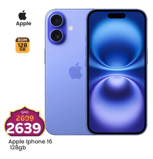 APPLE iPhone 16 available at Paris Hypermarket in Qatar - Doha