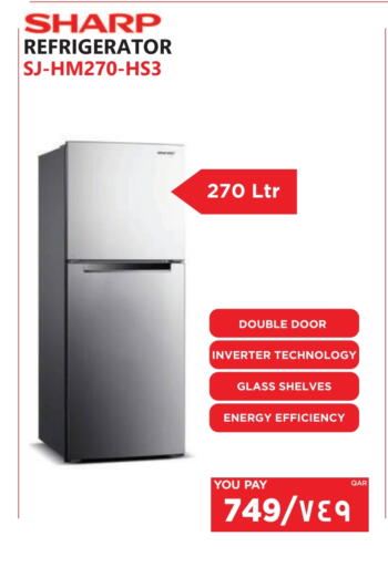 SHARP Refrigerator available at Emax  in Qatar - Al Khor