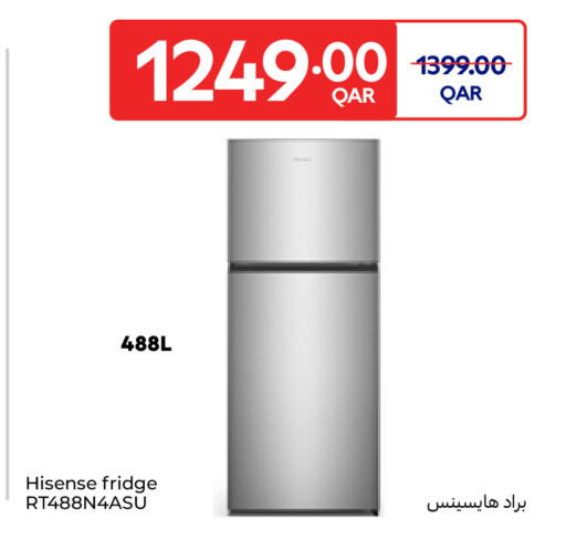 HISENSE Refrigerator available at Carrefour in Qatar - Doha