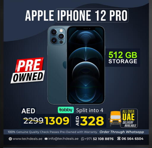 APPLE iPhone 12 available at TechDeals Electronics Trading in UAE - Abu Dhabi
