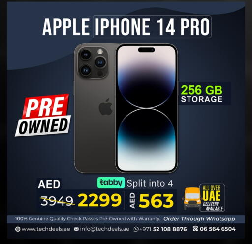 APPLE iPhone 14 available at TechDeals Electronics Trading in UAE - Abu Dhabi