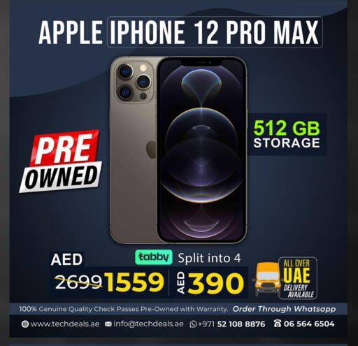APPLE iPhone 12 available at TechDeals Electronics Trading in UAE - Abu Dhabi