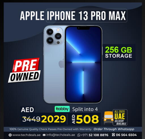 APPLE iPhone 13 available at TechDeals Electronics Trading in UAE - Abu Dhabi