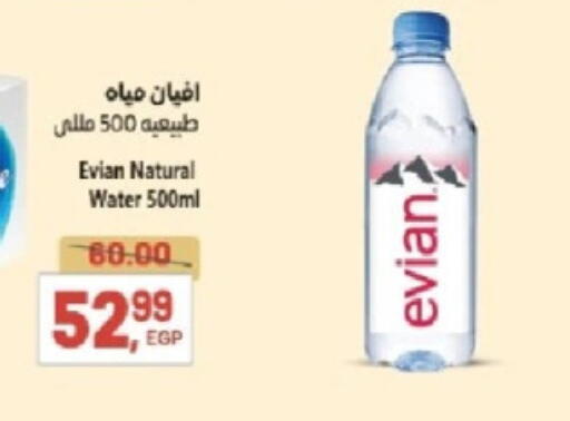 EVIAN available at El.Husseini supermarket  in Egypt - Cairo