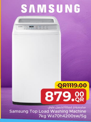 Large Appliances in Family Food Centre, Qatar Offers - Qatar SAMSUNG Washing Machine available at Family Food Centre in Qatar - Al-Shahaniya