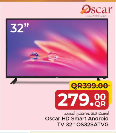 أوسكار تلفاز ذكي available at مركز التموين العائلي in قطر - الدوحة