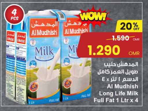 ALMUDHISH Long Life / UHT Milk available at Sultan Center  in Oman - Muscat