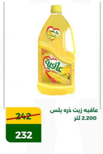 عافية  زيت الذرة available at جرين تري هايبرماركت - سوهاج in Egypt - القاهرة