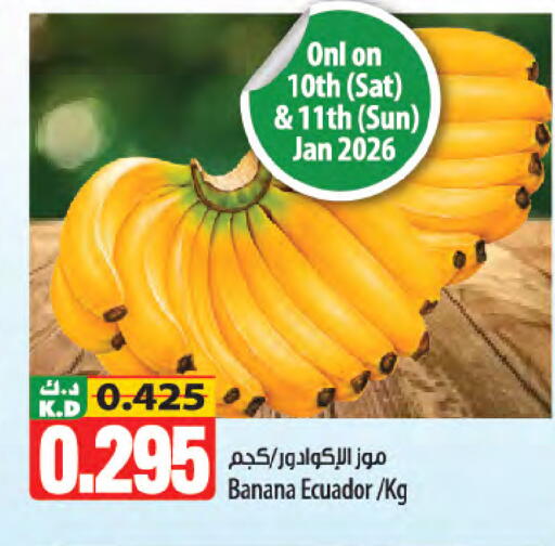 Mango Banana from Ecuador available at Mango Hypermarket  in Kuwait - Jahra Governorate
