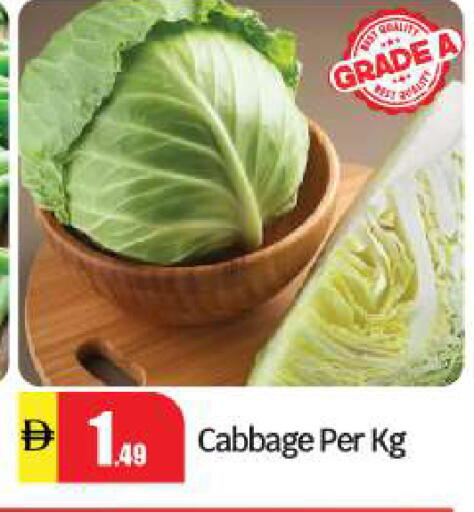 Cabbage available at بيج مارت in الإمارات العربية المتحدة , الامارات - أبو ظبي