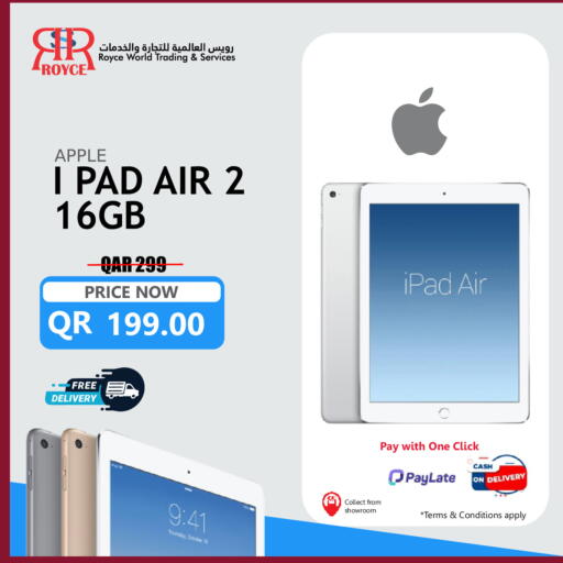 Apple available at Royce World Trading & Services W.L.L in Qatar - Al Khor