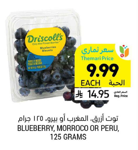 Blueberry BlueBerry from Mexico available at أسواق التميمي in مملكة العربية السعودية, السعودية, سعودية - عنيزة