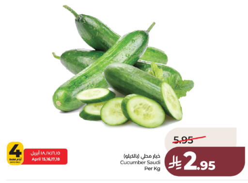 Cucumber from Saudi Arabia available at LULU Hypermarket in KSA, Saudi Arabia, Saudi - Al Khobar