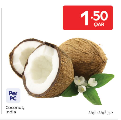 Coconut from India available at Carrefour in Qatar - Al Daayen