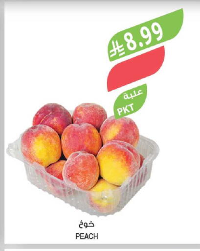 Peach available at Farm  in KSA, Saudi Arabia, Saudi - Al-Kharj