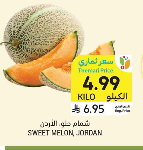 Melon from Jordan available at Tamimi Market in KSA, Saudi Arabia, Saudi - Tabuk