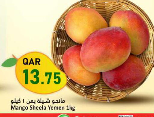 Mango from Yemen available at Dana Market in Qatar - Doha