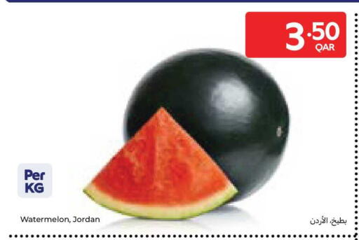 Watermelon from Jordan available at Carrefour in Qatar - Al Rayyan