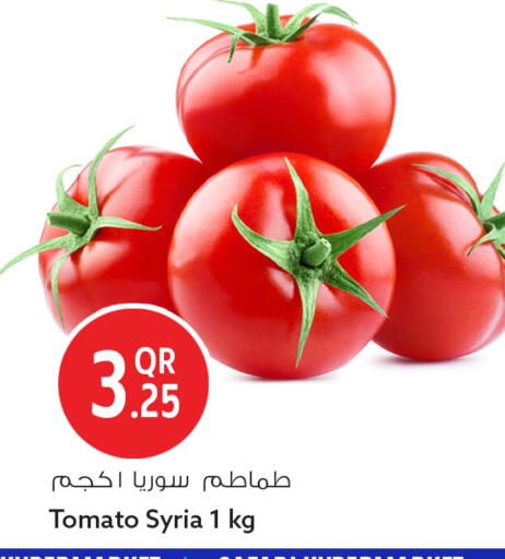 Tomato from Syria available at سفاري هايبر ماركت in قطر - الشحانية