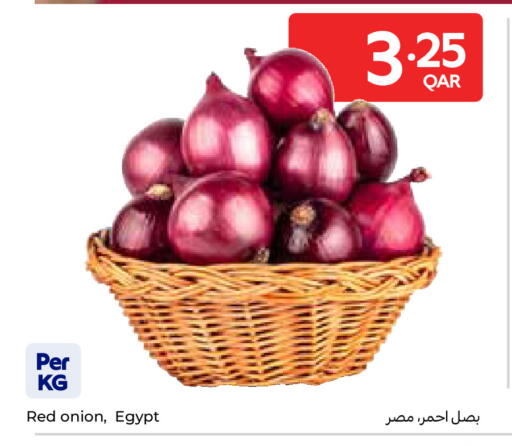 Onion from Egypt available at Carrefour in Qatar - Doha
