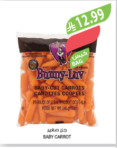 Carrot available at المزرعة in مملكة العربية السعودية, السعودية, سعودية - سكاكا