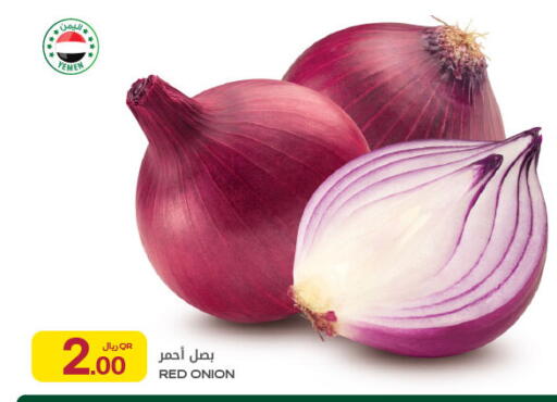 Onion available at شركة الميرة للمواد الاستهلاكية in قطر - الدوحة