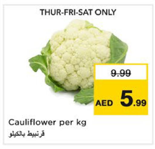 Cauliflower available at نستو هايبرماركت in الإمارات العربية المتحدة , الامارات - رَأْس ٱلْخَيْمَة
