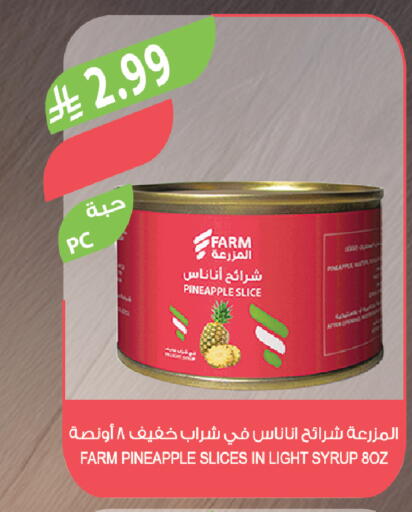 Pineapple available at المزرعة in مملكة العربية السعودية, السعودية, سعودية - الخرج