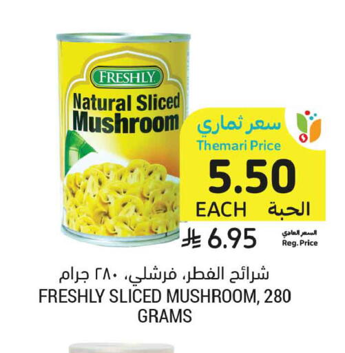 Mushroom available at Tamimi Market in KSA, Saudi Arabia, Saudi - Tabuk