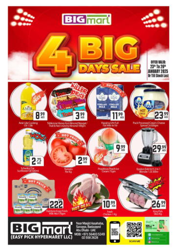 UAE - Abu Dhabi BIGmart offers in D4D Online. Sanayya, Badazayed. . Till 26th January