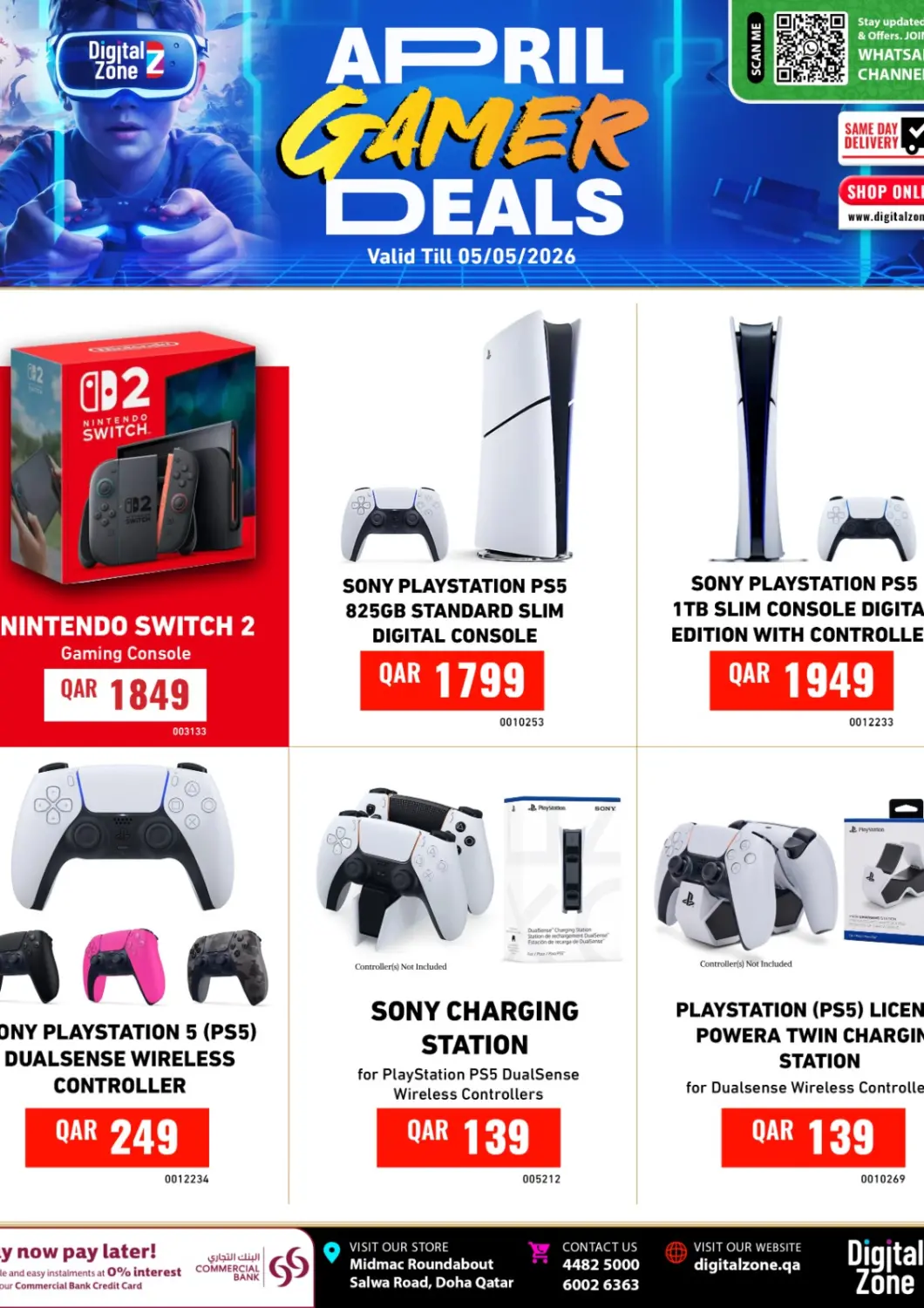 Qatar - Al Daayen Digital Zone Trading offers in D4D Online. April Gamer Deals. . Till 5th May