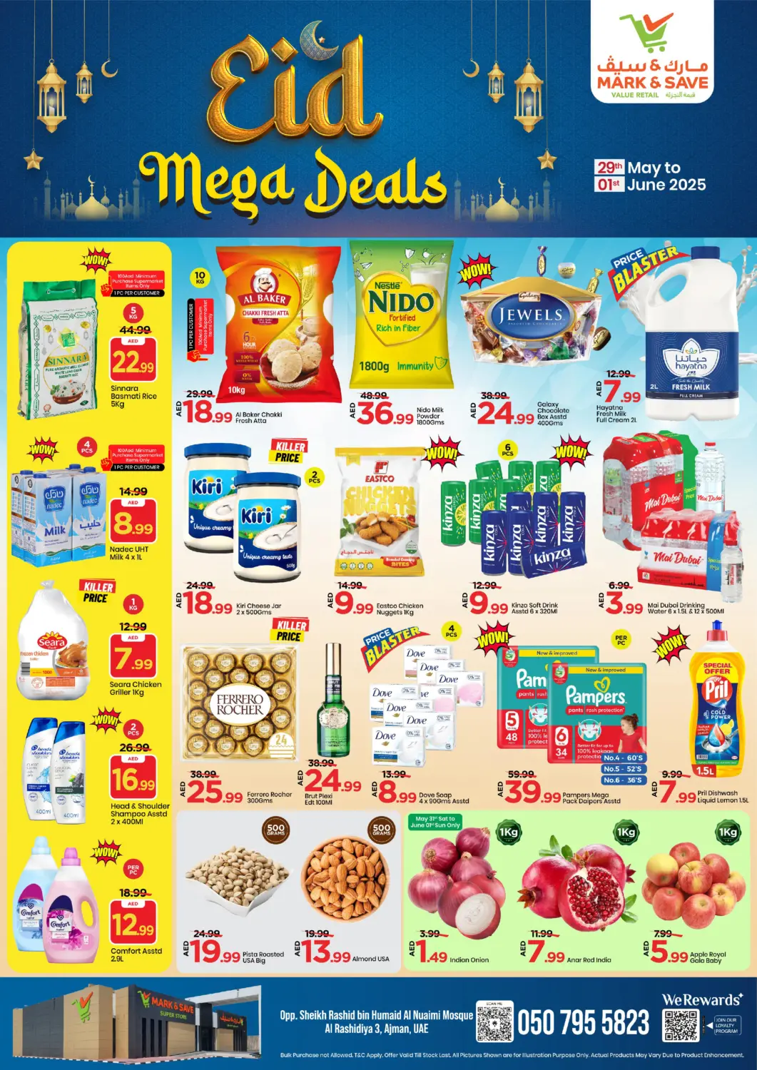 UAE - Sharjah / Ajman Mark & Save offers in D4D Online. Al Rashidiya 3- Ajman. . Till 1st June