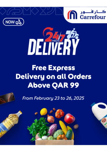 Qatar - Al Daayen Carrefour offers in D4D Online. 24/7 Hours Delivery. . Till 26th February