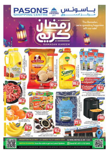 UAE - Al Ain PASONS GROUP offers in D4D Online. Pasons Shopping Centre Al Ain. . Till 27th March
