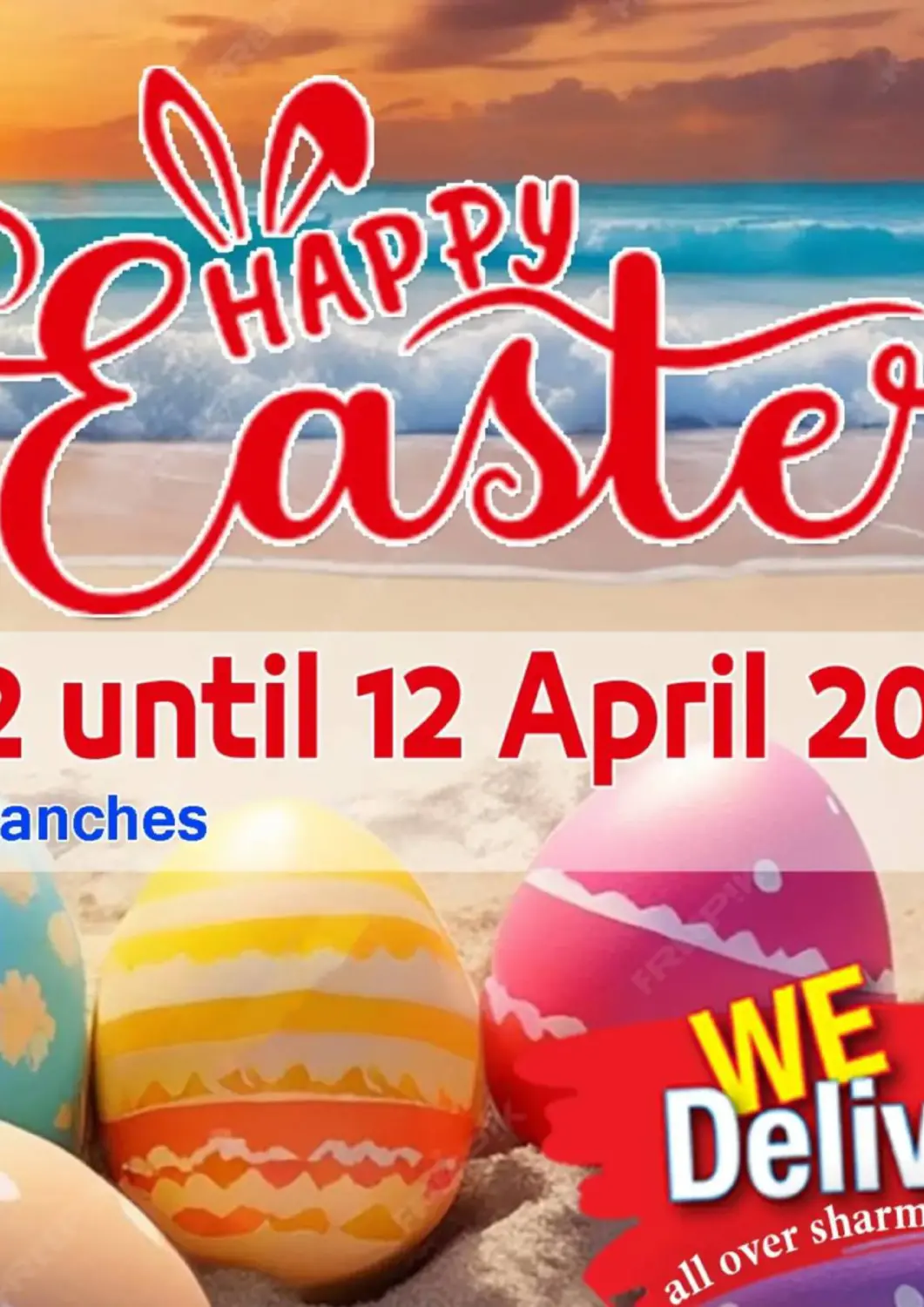 Egypt - Cairo Bassem Market offers in D4D Online. Happy Easter. . Till 12th April
