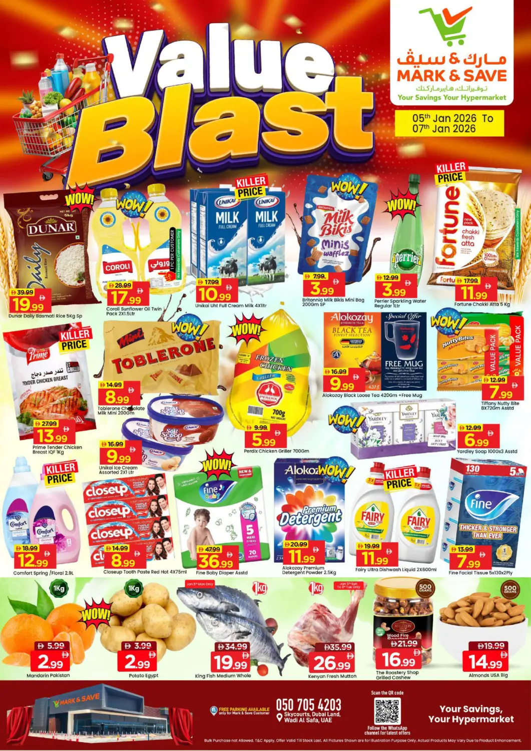 UAE - Dubai Mark & Save offers in D4D Online. Skycourts, Wadi Al Safa, Dubai. . Till 7th January