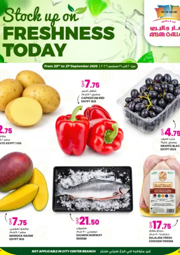 Stock Up On Freshness Today
