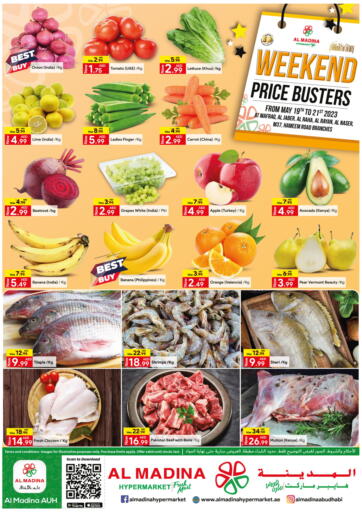 UAE - Abu Dhabi Al Madina Hypermarket offers in D4D Online. Weekend Price Buster. . Till 21st May