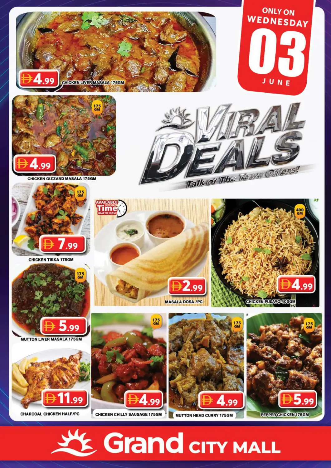 UAE - Dubai Grand Hyper Market offers in D4D Online. Grand City Mall, Dubai. . Only On 3rd June