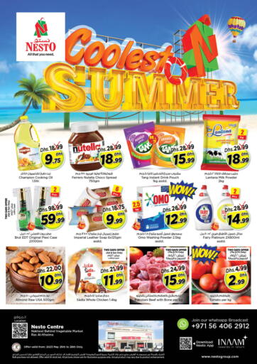 UAE - Al Ain Nesto Hypermarket offers in D4D Online. Ras Al Khaima. . Till 28th May