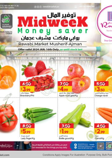 UAE - Sharjah / Ajman Rawabi Market Ajman offers in D4D Online. Musherif-Ajman. . Only On 16th January