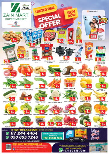 UAE - Ras al Khaimah Zain Mart Supermarket offers in D4D Online. Special Offer @ Jazeera. . Till 21st may