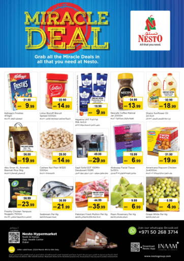UAE - Ras al Khaimah Nesto Hypermarket offers in D4D Online. Nadd Al Hamr, Dubai. . Till 6th march
