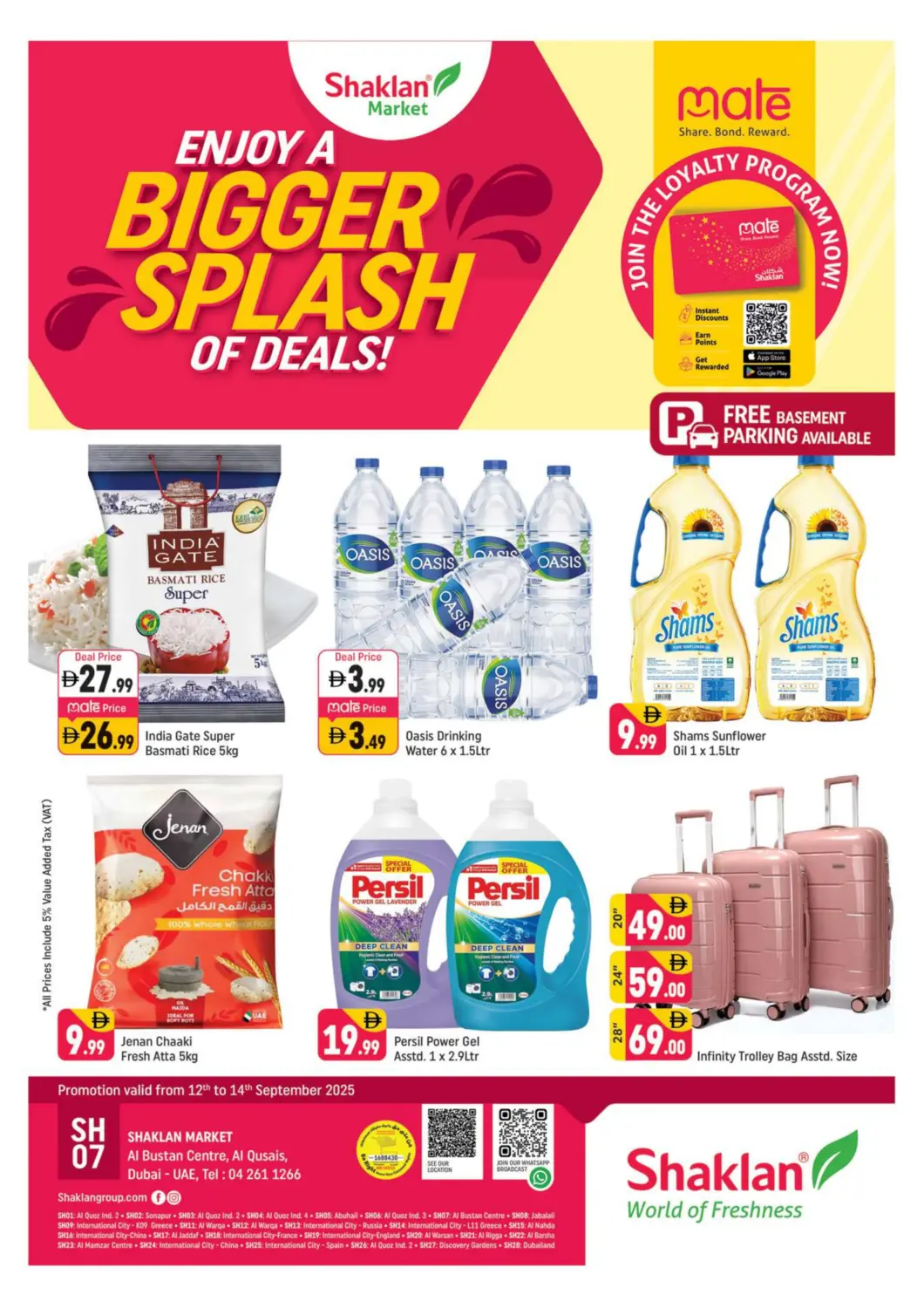 UAE - Dubai Shaklan  offers in D4D Online. Al Bustan Centre, Al Qusais, Dubai. . Till 14th September