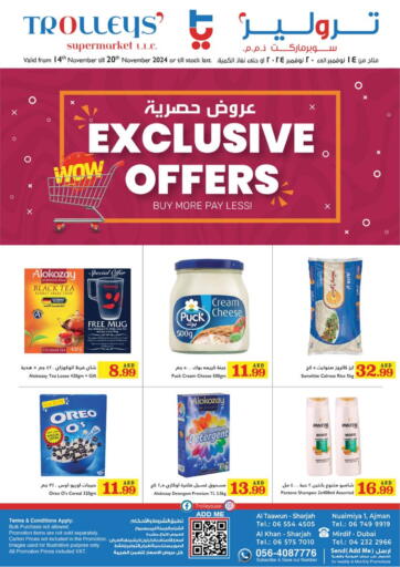 UAE - Dubai Trolleys Supermarket offers in D4D Online. Exclusive Offers. . Till 20th November