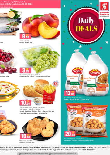 Qatar - Doha Safari Hypermarket offers in D4D Online. Daily Deals. . Only On 10th July