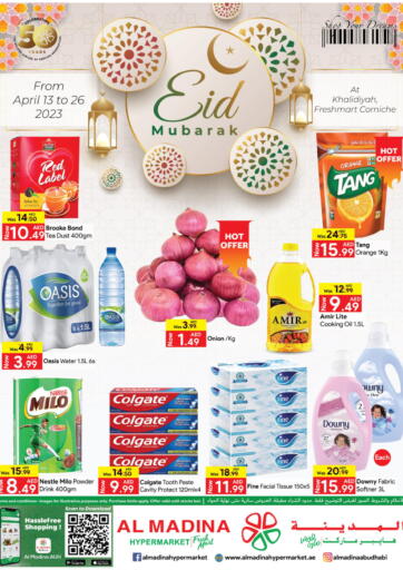 UAE - Abu Dhabi Al Madina Hypermarket offers in D4D Online. Khalidiya, Freshmart Corniche. . Till 26th April